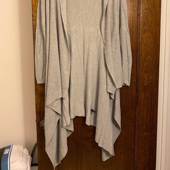 The limited grey waterfall cardigan - Picture 2 of 2